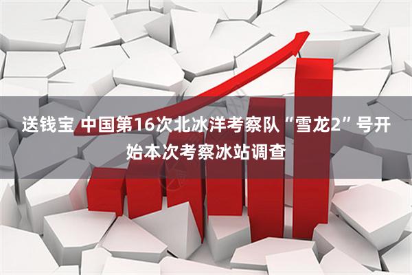 送钱宝 中国第16次北冰洋考察队“雪龙2”号开始本次考察冰站调查
