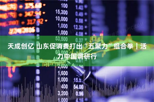 天成创亿 山东促消费打出“五聚力”组合拳｜活力中国调研行